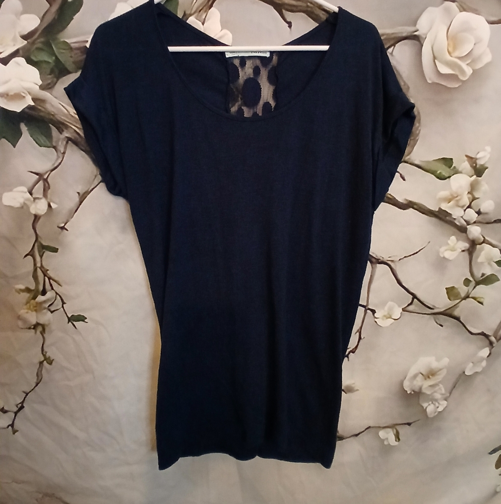 Women's Navy Blue Top